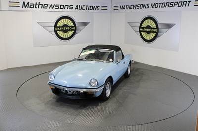 Lot 877 - 1978 TRIUMPH SPITFIRE 1500