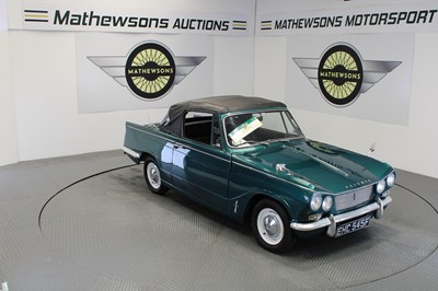 Lot 362 - 1967 TRIUMPH VITESSE