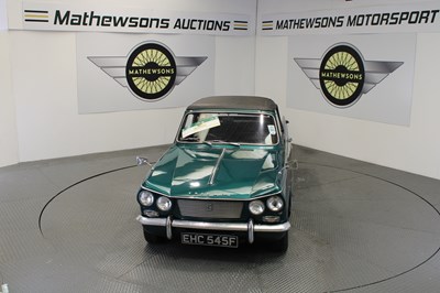 Lot 362 - 1967 TRIUMPH VITESSE