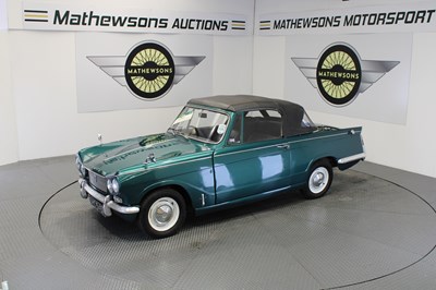Lot 362 - 1967 TRIUMPH VITESSE