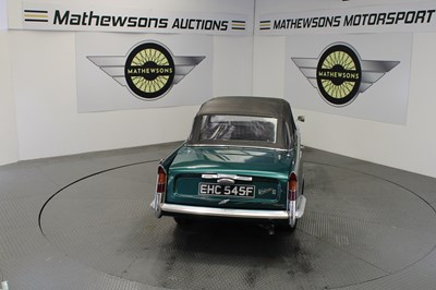 Lot 362 - 1967 TRIUMPH VITESSE
