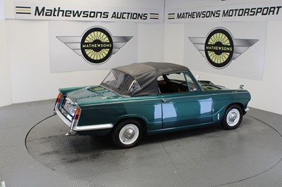 Lot 362 - 1967 TRIUMPH VITESSE
