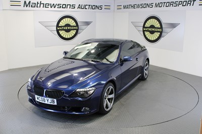 Lot 789 - 2008 BMW 635D SPORT AUTO