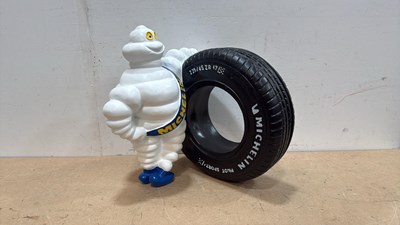 Lot 641 - MICHELIN MAN AND TYRE 19" X 17"