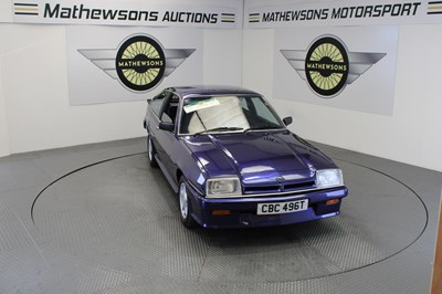 Lot 829 - 1979 OPEL MANTA SRB SH AUTO