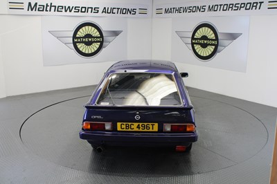 Lot 829 - 1979 OPEL MANTA SRB SH AUTO
