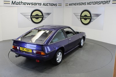 Lot 829 - 1979 OPEL MANTA SRB SH AUTO