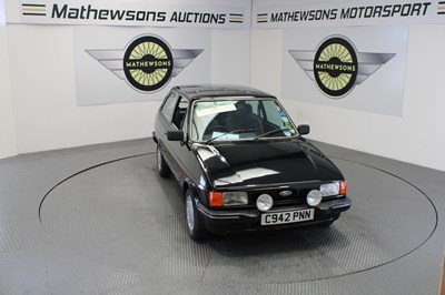 Lot 809 - 1986 FORD FIESTA GHIA