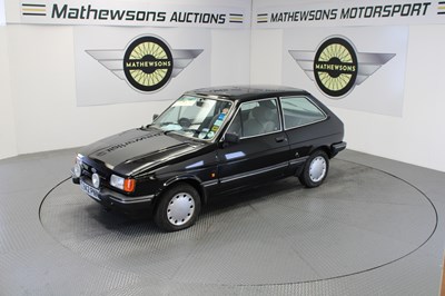 Lot 809 - 1986 FORD FIESTA GHIA