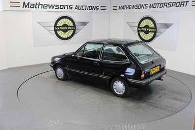 Lot 809 - 1986 FORD FIESTA GHIA