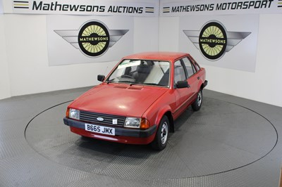 Lot 548 - 1984 FORD ESCORT L