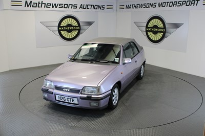 Lot 797 - 1990 VAUXHALL ASTRA GTE CONVERTIBLE