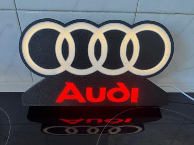 Lot 287 - AUDI ILLUMINATED SIGN 9.5" X 5.5"