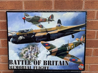Lot 457 - BATTLE OF BRITAIN REPRO SIGN 24" X 18"