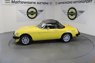 Lot 27 - 1980 MG B