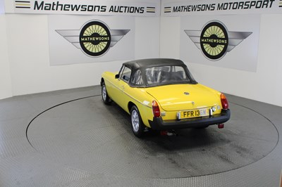 Lot 27 - 1980 MG B