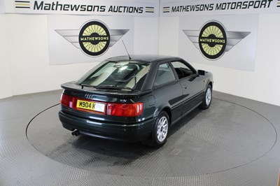 Lot 495 - 1995 AUDI COUPE 16V