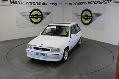 Lot 317 - 1992 VAUXHALL NOVA GSI