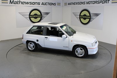 Lot 317 - 1992 VAUXHALL NOVA GSI