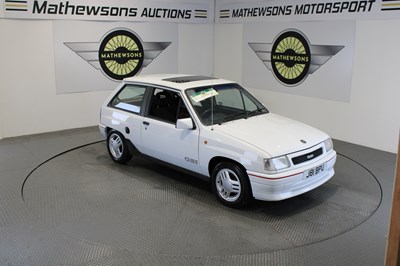 Lot 317 - 1992 VAUXHALL NOVA GSI