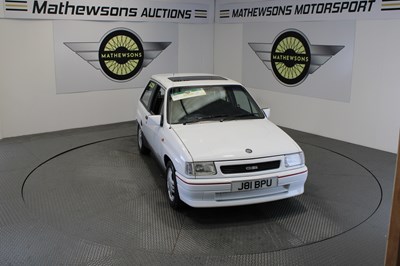 Lot 317 - 1992 VAUXHALL NOVA GSI