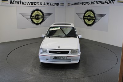 Lot 317 - 1992 VAUXHALL NOVA GSI