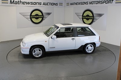 Lot 317 - 1992 VAUXHALL NOVA GSI