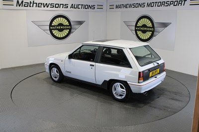 Lot 317 - 1992 VAUXHALL NOVA GSI