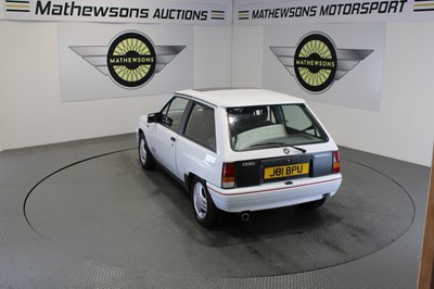 Lot 317 - 1992 VAUXHALL NOVA GSI