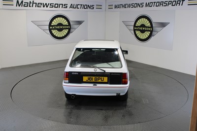 Lot 317 - 1992 VAUXHALL NOVA GSI