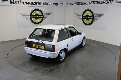 Lot 317 - 1992 VAUXHALL NOVA GSI