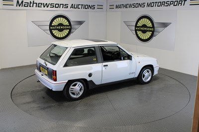 Lot 317 - 1992 VAUXHALL NOVA GSI