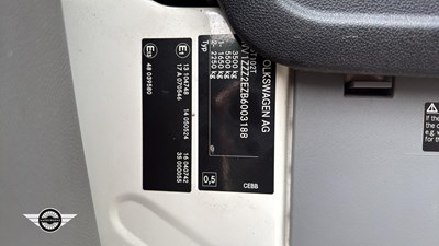Lot 837 - 2010 VOLKSWAGEN CRAFTER 35 BLUE TDI 109 L