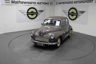 Lot 894 - 1955 MORRIS MINOR