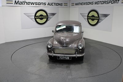 Lot 894 - 1955 MORRIS MINOR