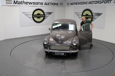 Lot 894 - 1955 MORRIS MINOR