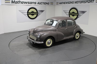 Lot 894 - 1955 MORRIS MINOR