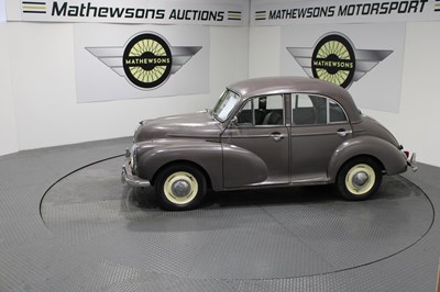 Lot 894 - 1955 MORRIS MINOR