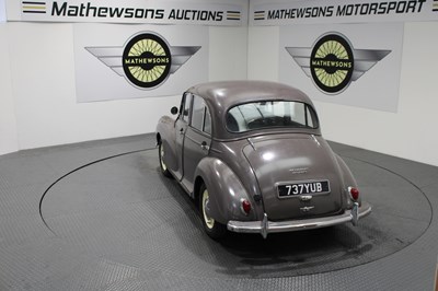 Lot 894 - 1955 MORRIS MINOR