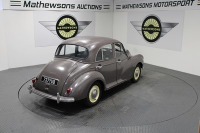 Lot 894 - 1955 MORRIS MINOR