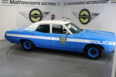Lot 26 - 1969 FORD GALAXIE 500XL NYPD POLICE CAR