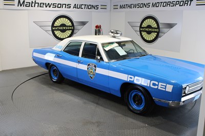 Lot 26 - 1969 FORD GALAXIE 500XL NYPD POLICE CAR