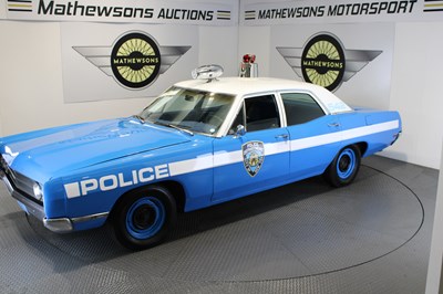 Lot 26 - 1969 FORD GALAXIE 500XL NYPD POLICE CAR