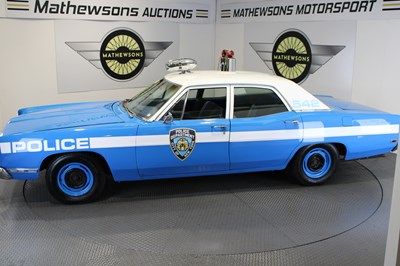 Lot 26 - 1969 FORD GALAXIE 500XL NYPD POLICE CAR