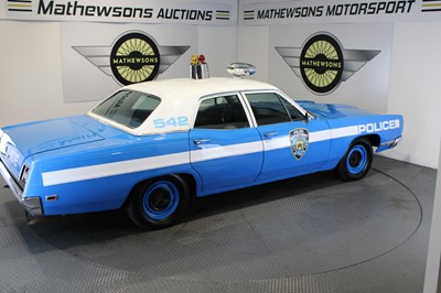 Lot 26 - 1969 FORD GALAXIE 500XL NYPD POLICE CAR