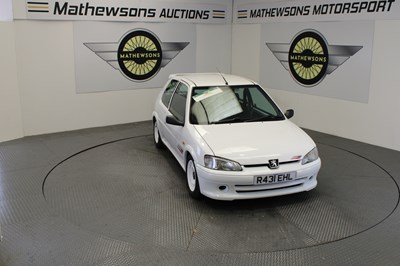 Lot 36 - 1998 PEUGEOT 106 RALLYE