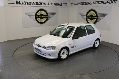 Lot 36 - 1998 PEUGEOT 106 RALLYE