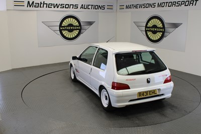 Lot 36 - 1998 PEUGEOT 106 RALLYE