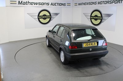 Lot 291 - 1991 VOLKSWAGEN GOLF GTI