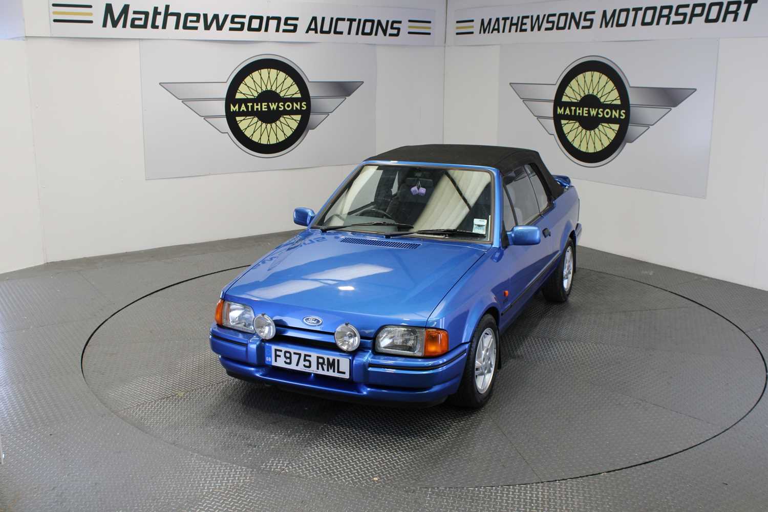 1989 FORD ESCORT XR3 INJ